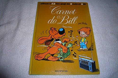 BOULE & BILL TOME 13 : CARNET DE BILL (Fonds)