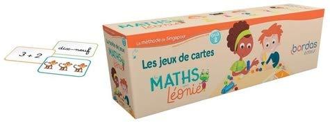 Coffret de cartes pour la classe Les Maths avec Léonie