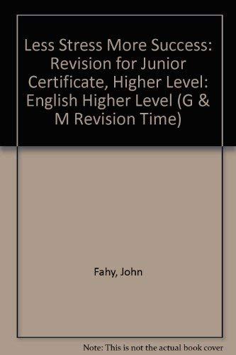 Revision for Junior Certificate, Higher Level (G & M Revision Time)