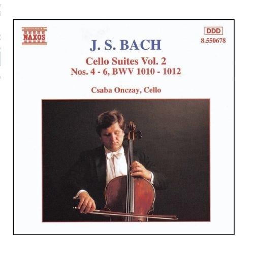 Bach: Cellosuiten Vol. 2 Onczay