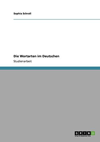 Die Wortarten im Deutschen