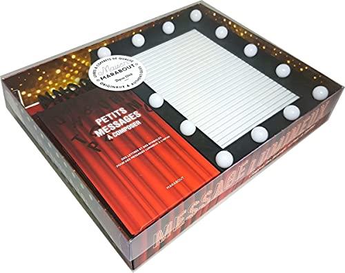 Message lumineux : compose ton message et fais-le briller ! : coffret