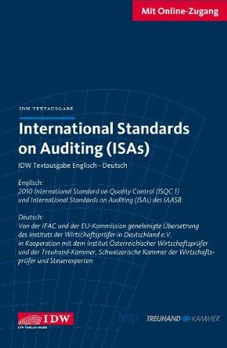 International Standards on Auditing (ISAs): IDW Textausgabe Englisch - Deutsch