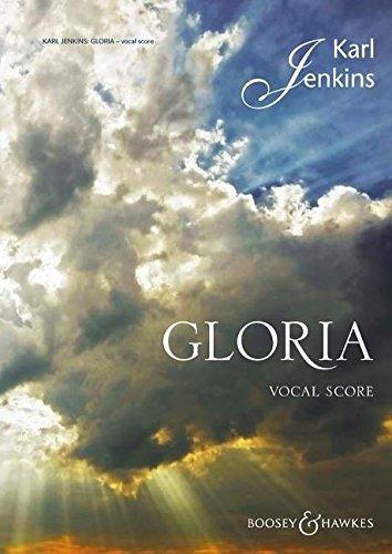 Gloria: Solo, gemischter Chor (SATB) und Orchester. Klavierauszug.