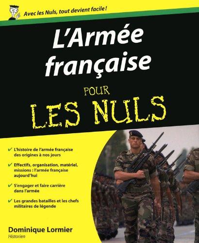 L'armée française pour les nuls