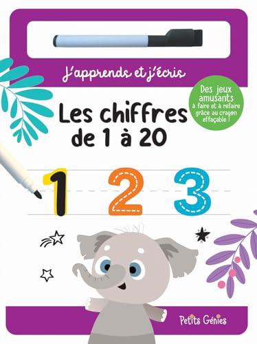 Les chiffres de 1 à 20: 1 2 3