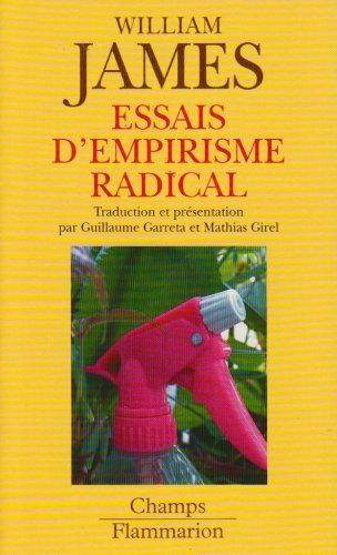 Essais d'empirisme radical