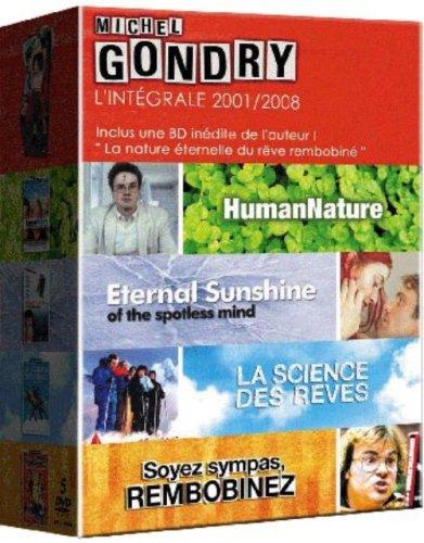 Coffret Gondry : Soyez sympa, rembobinez ; Human nature ; Eternal sunshine ; Science des rêves [FR IMPORT]