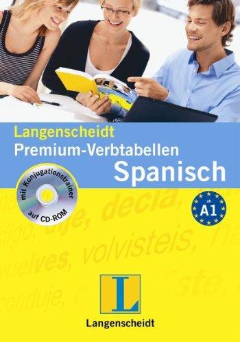 Langenscheidt Premium-Verbtabellen Spanisch - Buch mit CD-ROM