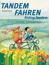 Tandem fahren: 18 leichte Violinduette. 2 Violinen. Spielpartitur.