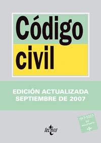 Codigo civil (Bibli. Textos Legales 2007)