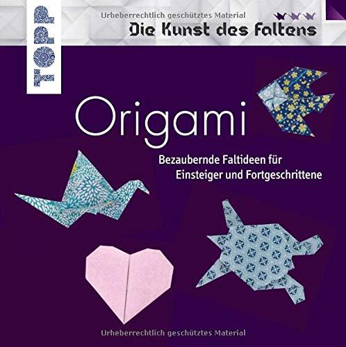 Origami Geschenkbox: Buch mit Faltanleitungen, 50 Faltblättern und einem Falz-Plektron (Buch plus Material) (Die Kunst des Faltens)