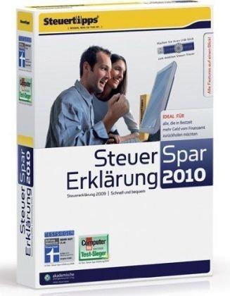 Steuer-Spar-Erklärung 2010 (für Steuerjahr 2009)