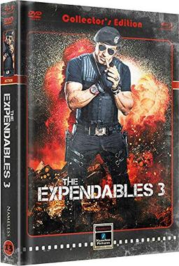 The Expendables 3 - Mediabook - Cover B - Retro - Limited Edition auf 333 Stück (+ DVD) [Blu-ray]