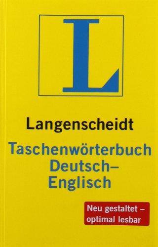 Langenscheidt Taschenwörterbuch Englisch: Deutsch-Englisch (Langenscheidt Taschenwörterbücher)