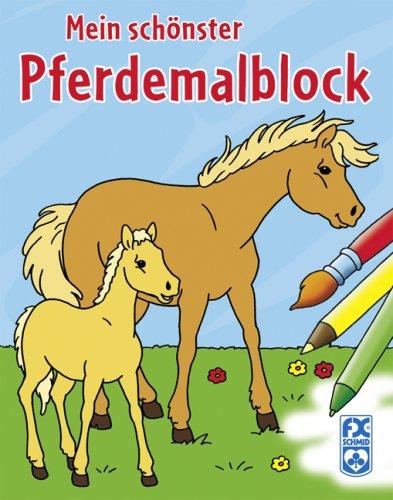 Mein schönster Pferdemalblock