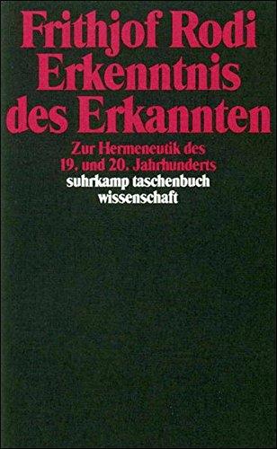 Erkenntnis des Erkannten