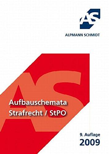 Aufbauschemata, Straftrecht / StPO