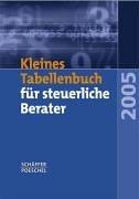 Kleines Tabellenbuch für steuerliche Berater 2005