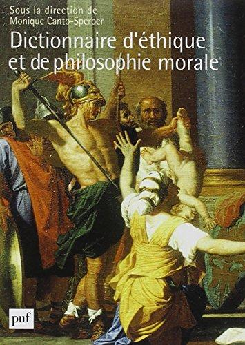 Dictionnaire d'éthique et de philosophie morale