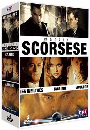 Coffret martin scorsese : casino, aviator, les infiltres [FR Import]