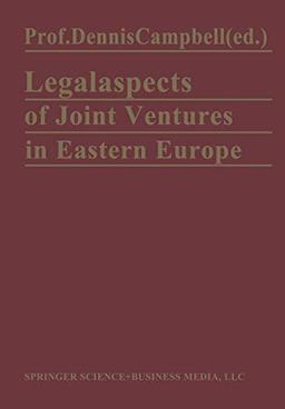 Legal Aspects of Joint Ventures in Eastern Europe