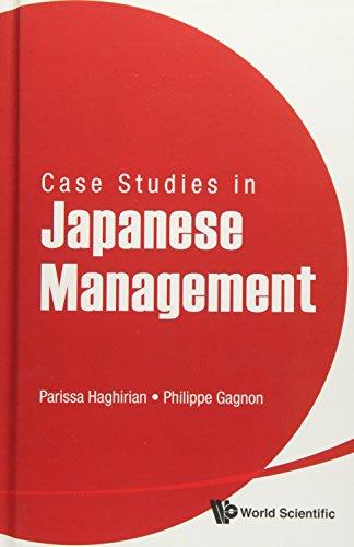 Case Studies in Japanese Management