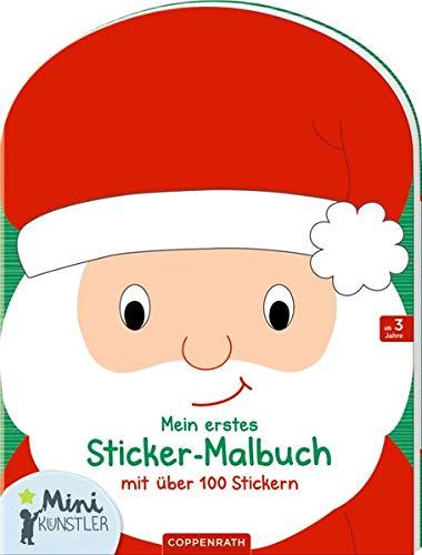 Mein erstes Sticker-Malbuch mit über 100 Stickern: (Weihnachten) (Mini-Künstler)