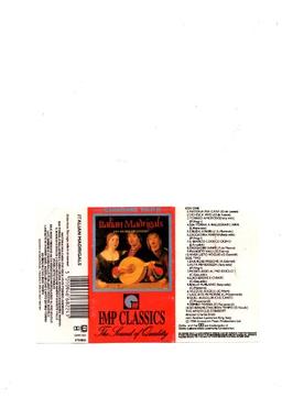 Italian Madrigals (Audio Cassette)