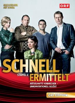 Schnell ermittelt - Gesamtbox 2. Staffel: Folge 11-18 [3 DVDs]