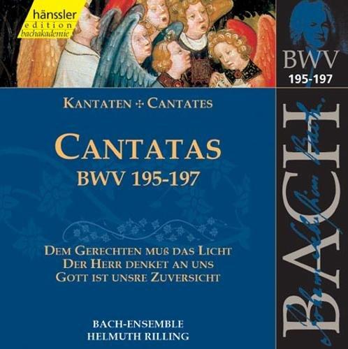 Edition Bachakademie Vol. 59 (Geistliche Kantaten BWV 195-197)