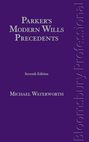 Parker's Modern Wills Precedents