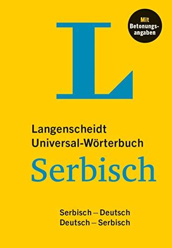 Langenscheidt Universal-Wörterbuch Serbisch: Serbisch - Deutsch / Deutsch - Serbisch