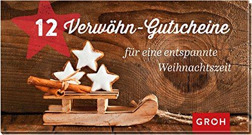 12 Verwöhn-Gutscheine für eine entspannte Weihnachtszeit: Gutscheinbuch