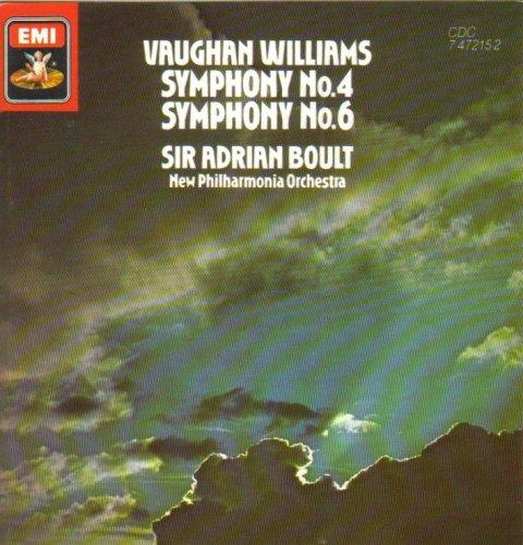 Vaughan Williams: Symphony Nos. 4 & 6 (UK Import)