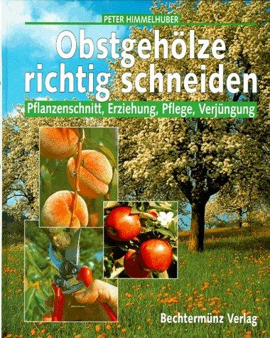 Obstgehölze richtig schneiden. Pflanzenschnitt, Erziehung, Pflege, Verjüngung