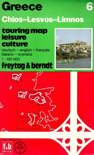 Freytag Berndt Autokarten, Hios, Lesvos, Limnos (Map)