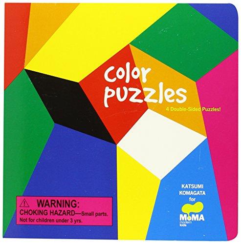 Moma Color Puzzles: 4 Double-Sided Puzzles