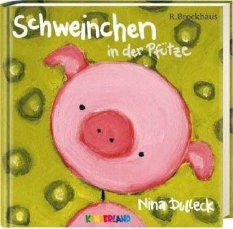 Schweinchen in der Pfütze