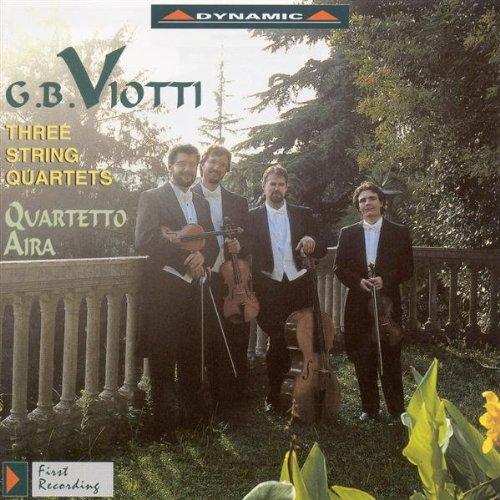 Viotti 3 Streichquartette Quartett Aira