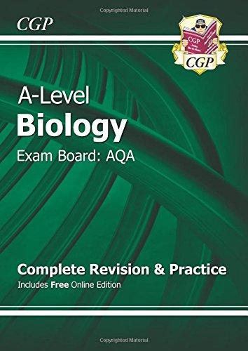 A-Level Biology: AQA Year 1 & 2 Complete Revision & Practice with Online Edition