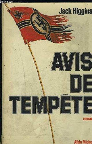 Avis de tempête