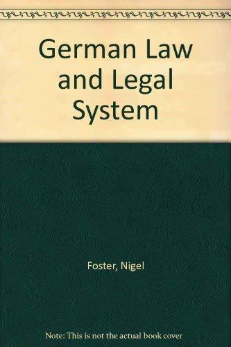 German Law and Legal System