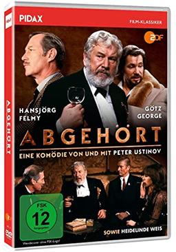 Abgehört / Grandiose Komödie von und mit Peter Ustinov sowie Hansjörg Felmy und Götz George (Pidax Film-Klassiker)