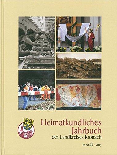 Heimatkundliches Jahrbuch des Landkreises Kronach: Sammelband