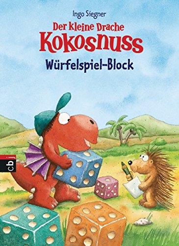 Der kleine Drache Kokosnuss - Block für Würfelspiel: Mal- und Schreibspiel-Box