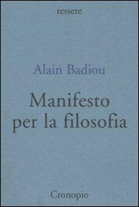 Manifesto per la filosofia (Tessere)