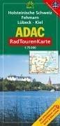 ADAC RadTourenKarte 02. Holsteinische Schweiz, Fehmarn, Lübeck, Kiel 1 : 75 000