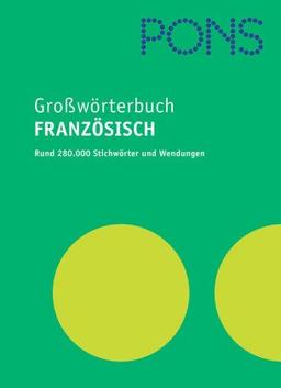 PONS Großwörterbuch für Experten und Universität, Französisch