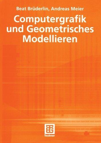 Computergrafik und geometrisches Modellieren.